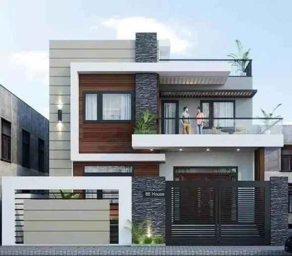 Modern-duplex-house-design