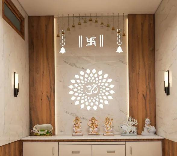 Simple-pooja-room