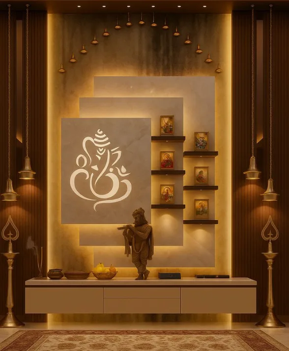Traditional-pooja-room